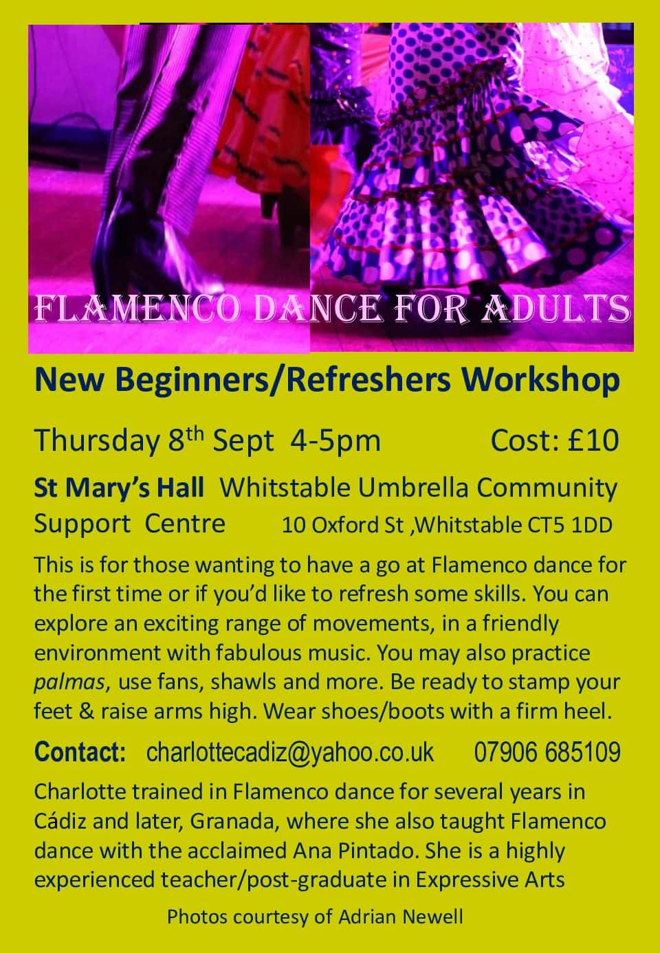 flamenco-dance-workshop-whitstable-umbrella-centre